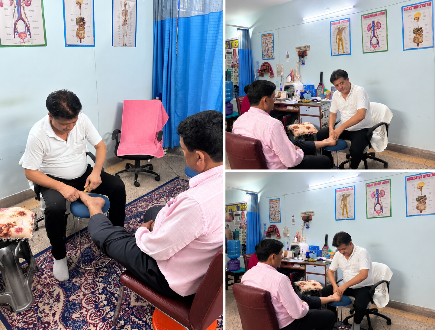 Acupressure and foot therapy at Vacu Care, Sector 12 Noida